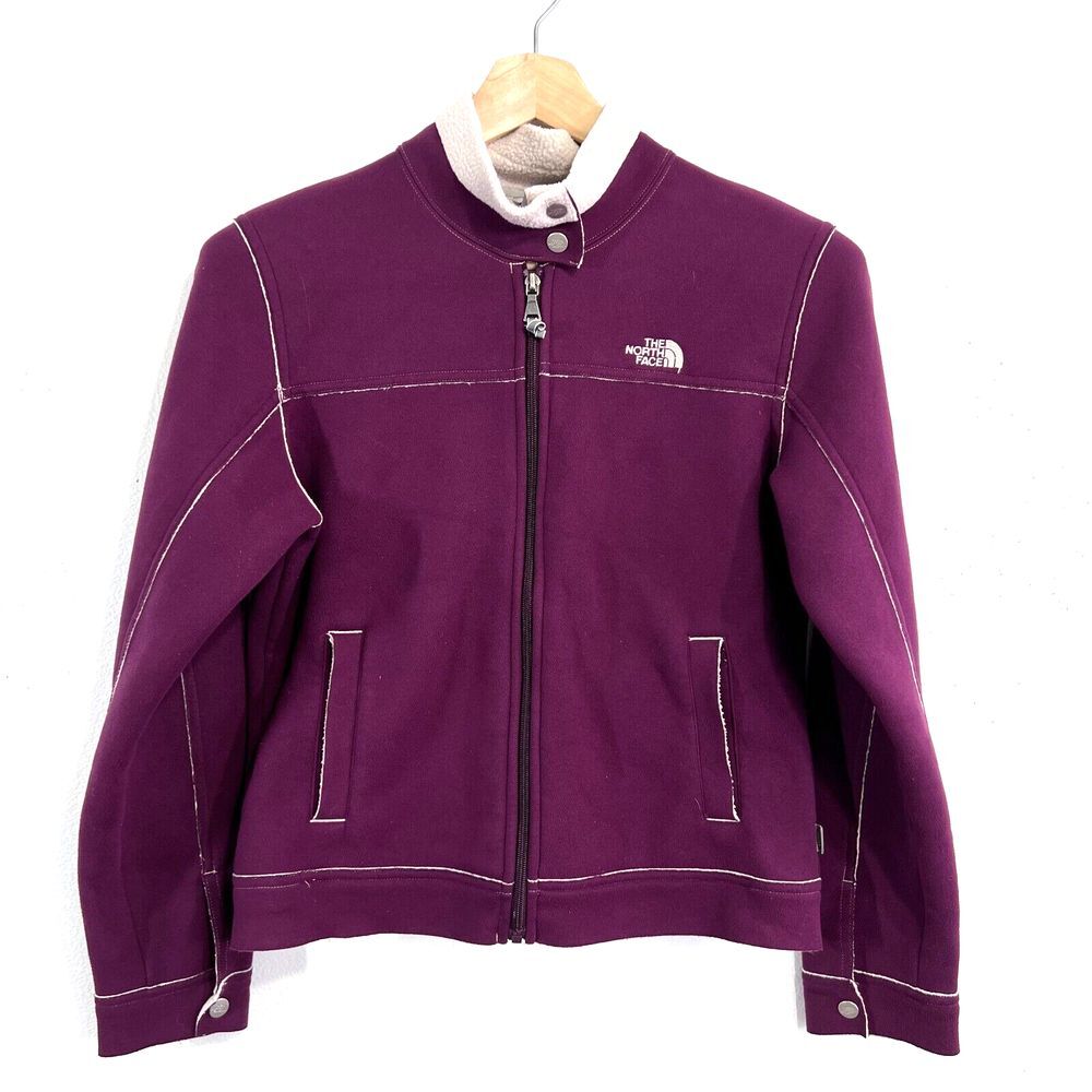The North Face Womens Medium A5 Series Kanten Sherpa Shearling Bomber Jacket